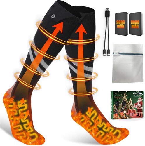Rechargeable heated socks - rechargeable,
