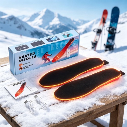 Pair heated insoles - pair,