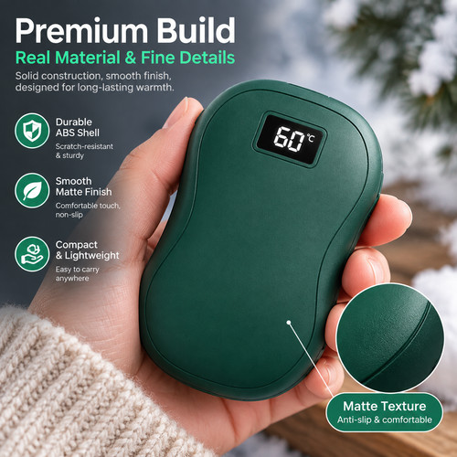 Usb rechargeable hand - hand, warmer