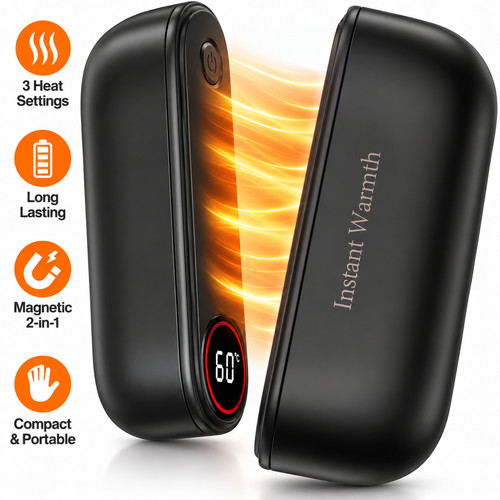 8000mah magnetic hand warmers - 8000mah,