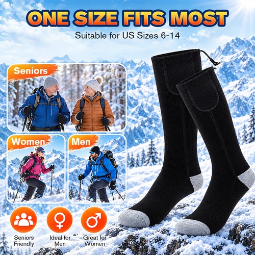 Heated socks electric boot - socks,