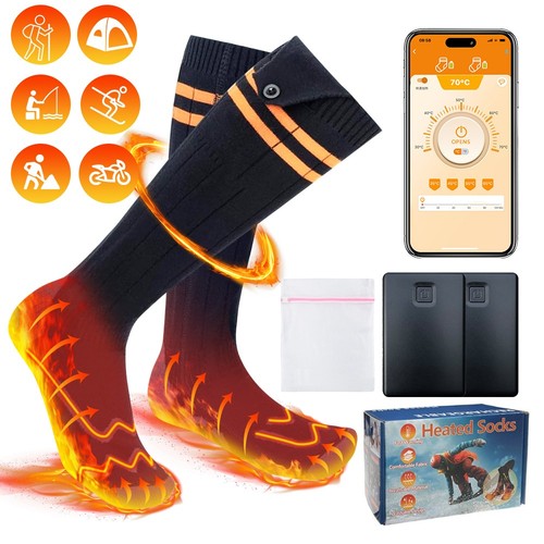 Electric heated socks - electric,
