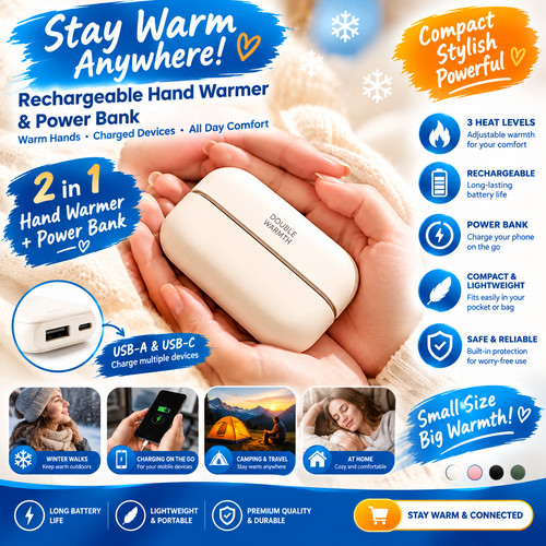 Magnetic rechargeable hand - magnetic,