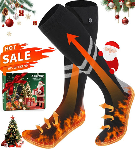Rechargeable heated socks - rechargeable,