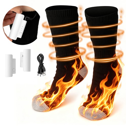 2000mah electric heated socks - 2000mah,