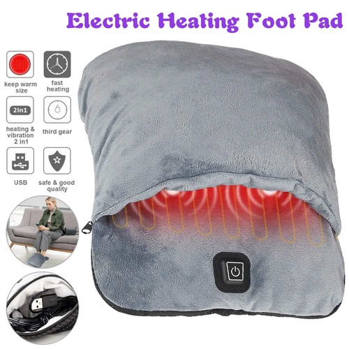 Heated foot warmer with - heated,