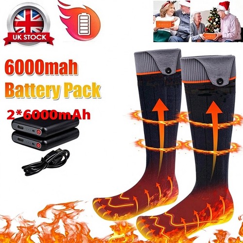 Electric heated socks - electric,