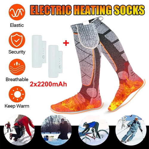 Winter electric heated socks - electric,