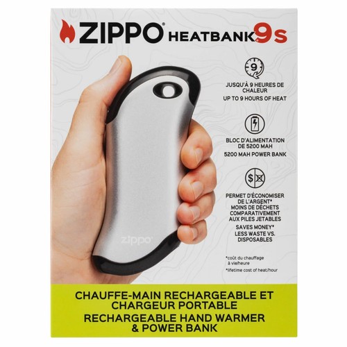 Zippo heatbank rechargeable - heatbank,