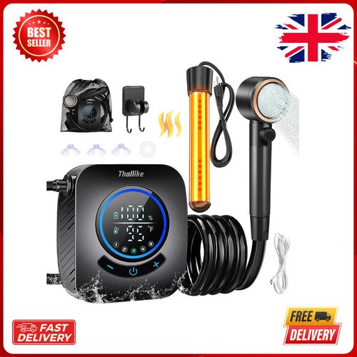 Thallike portable shower with - shower,