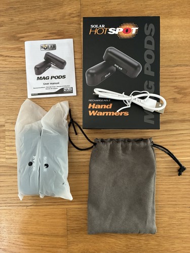 Solar tackle hand warmers - solar,
