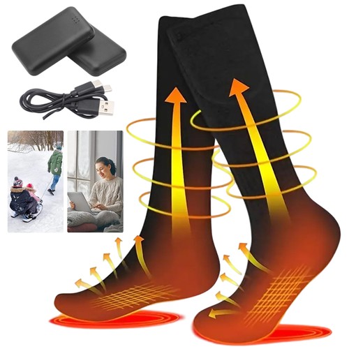 Electric heated socks winter - electric,