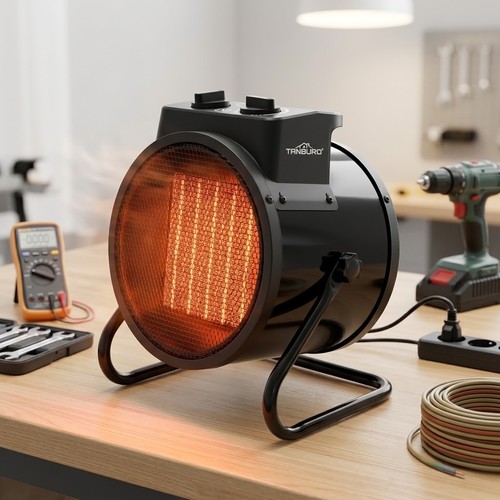 Electric fan heater 3kw - heater, heat
