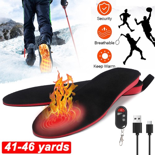 Electric heated insoles winter - electric,
