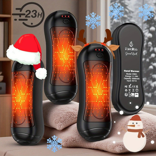 Rechargeable hand warmers with - hand,