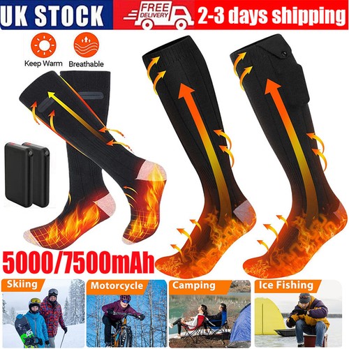 Electric heated socks - electric,