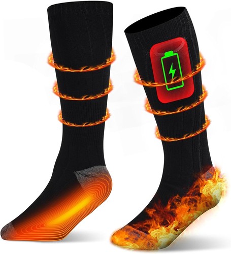 Rechargeable heated socks - heated,