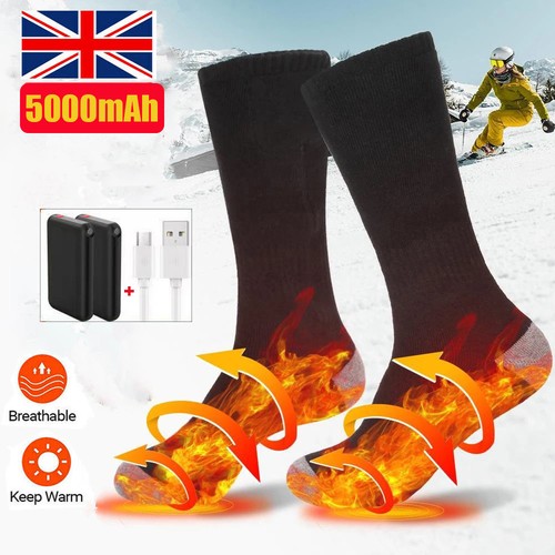 5000mah electric heated socks - electric,