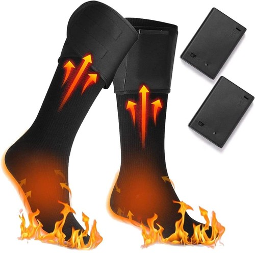 Winter electric heated socks - winter,