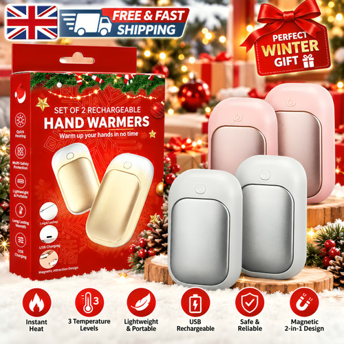 Rechargeable hand warmers - rechargeable, 2
