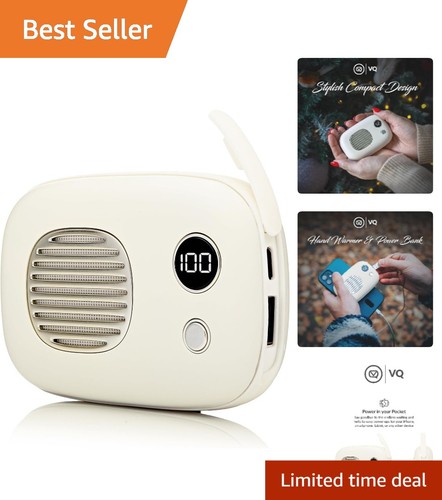 Cream 000mah pocket heater - cream,