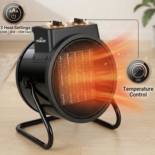 Electric fan heater - fan,
